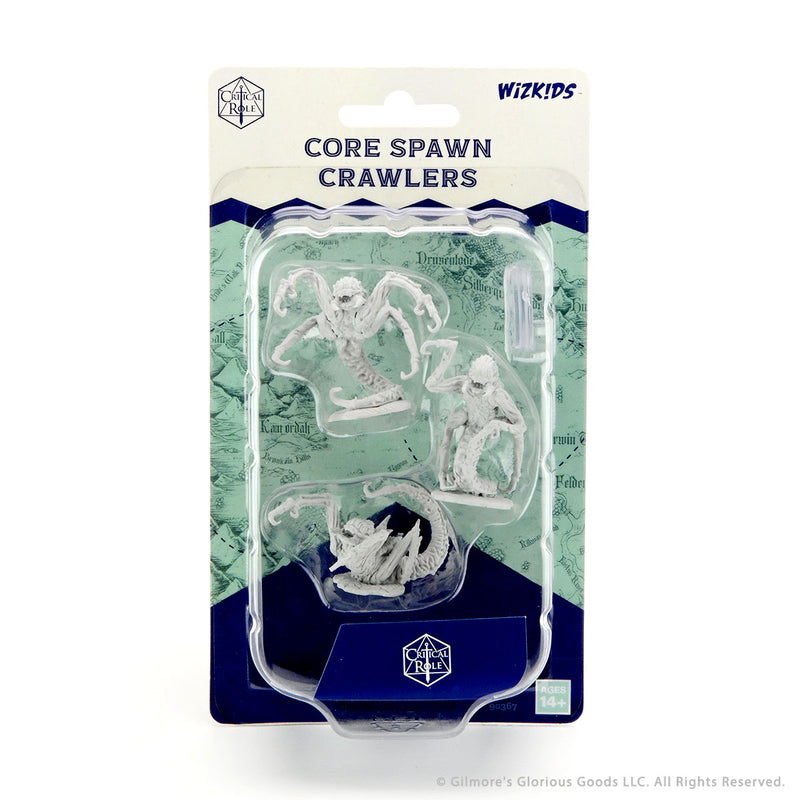 Critical Role Unpainted Miniatures: Core Spawn Crawlers 