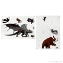 D&D Idols of the Realms 2D Miniatures: Icewind Dale- Young Adult White Dragon