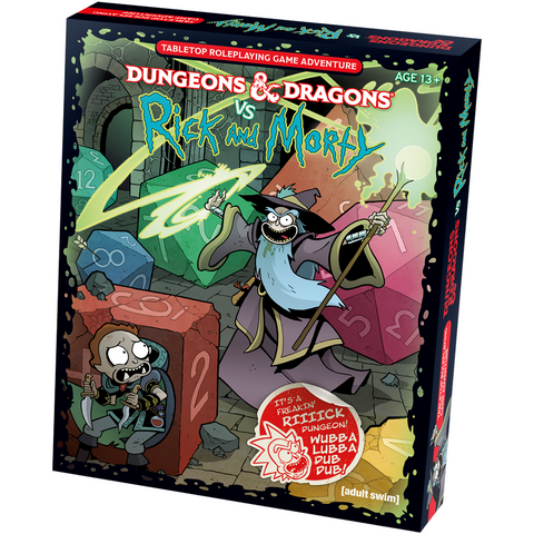 Dungeons & Dragons vs. Rick and Morty Tabletop RPG