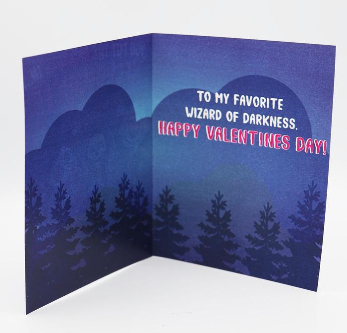 Valentines Day Card - Necromancer Romance