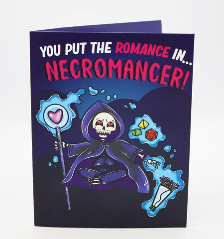 Valentines Day Card - Necromancer Romance