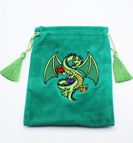 Dice Bag - Green Dragon