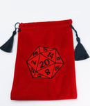 Dice Bag - Red D20