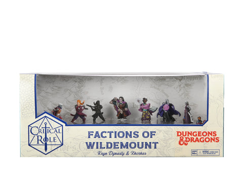 Critical Role Minis: Factions of Wildemount - Kryn Dynasty & Xhorhas Box Set