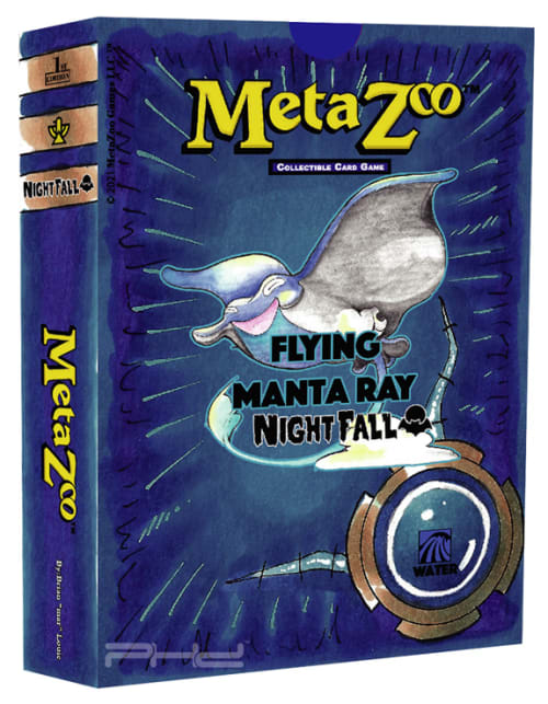 MetaZoo TCG: Nightfall Theme Deck - Flying Manta Ray