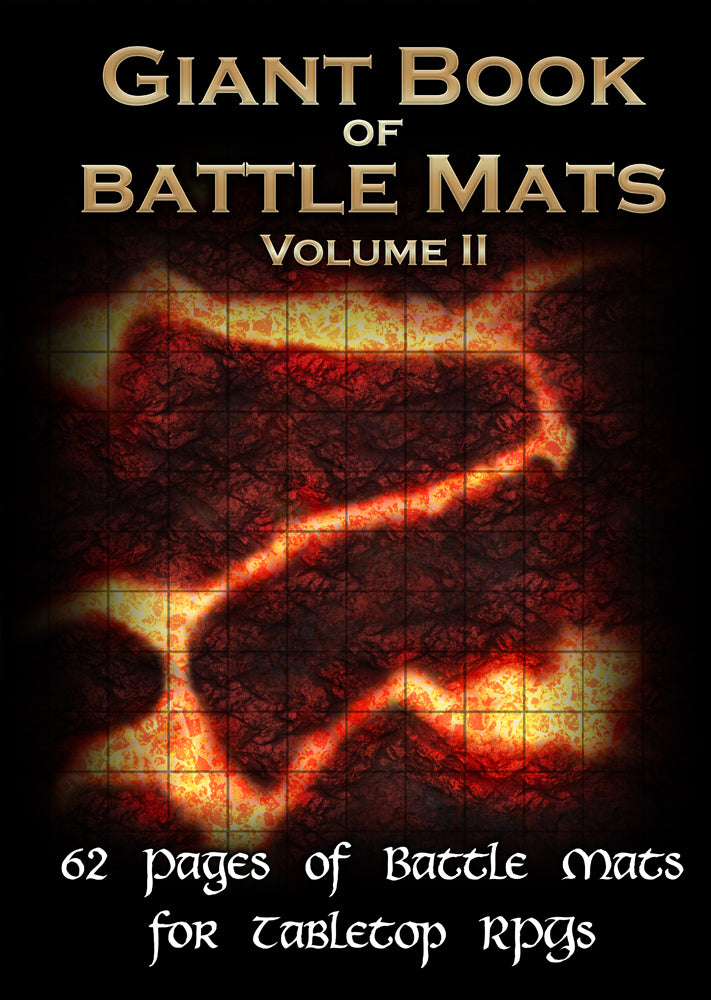 Battle Mat: Giant Book of Battle Mats Vol. 2