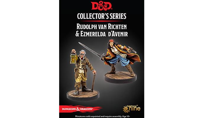 D&D Collector's Series: Rudolph van Richten & Ezmerelda d'Avenir