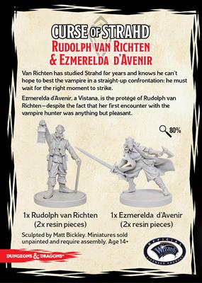 D&D Collector's Series: Rudolph van Richten & Ezmerelda d'Avenir