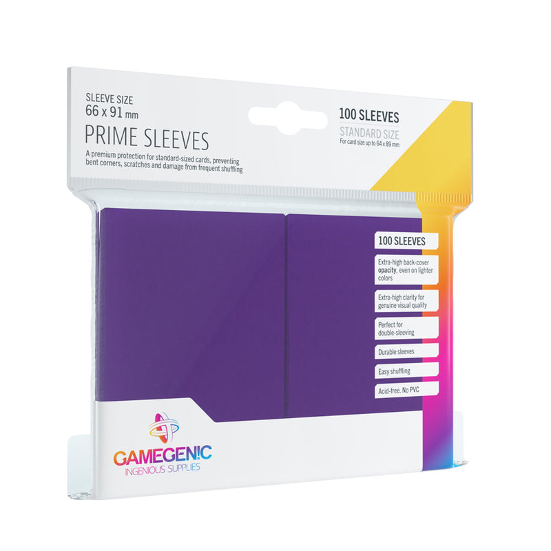 GameGenic: Prime Sleeves - Purple (100ct)