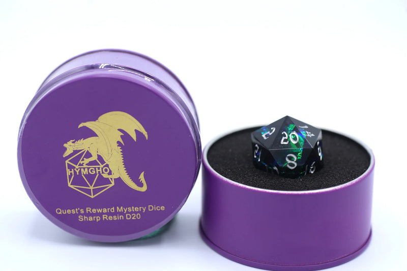 Quest's Reward Mystery Dice - Sharp Resin D20s