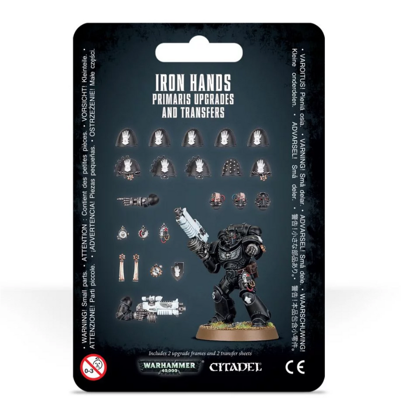Warhammer 40K: Iron Hands Primaris Upgrades & Transfers