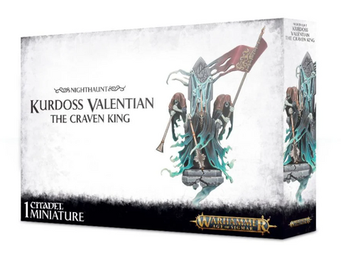 Age of Sigmar: Nighthaunt - Kurdoss Valentian, The Craven King