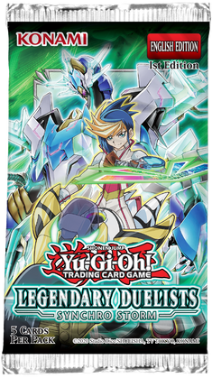 Yu-Gi-Oh: Legendary Duelists: Synchro Storm Booster Pack
