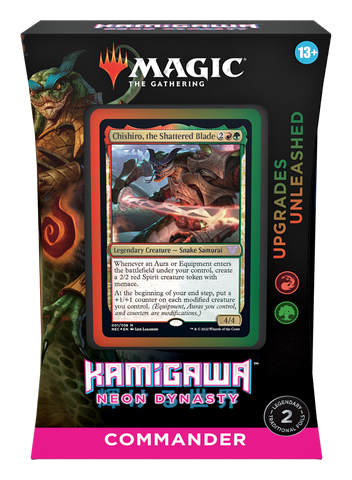 Kamigawa: Neon Dynasty Commander Deck - Upgrades Unleashed