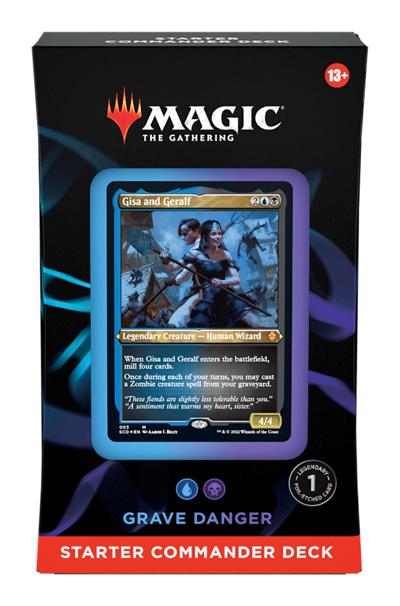 Starter Commander Deck - Grave Danger (Blue-Black)