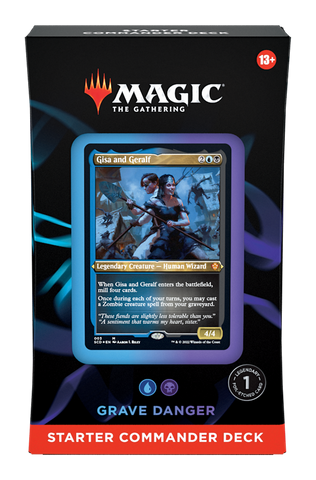 Starter Commander Deck - Grave Danger (Blue-Black)