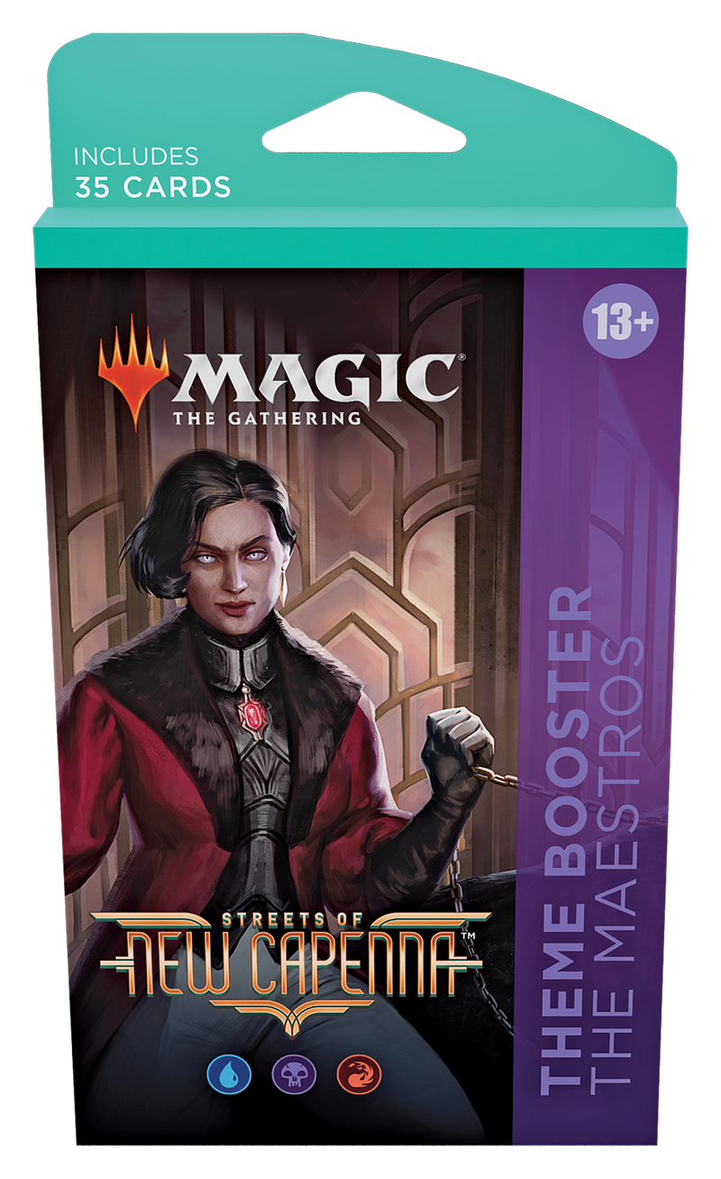 Streets of New Capenna Theme Booster - The Maestros (Blue-Black-Red)