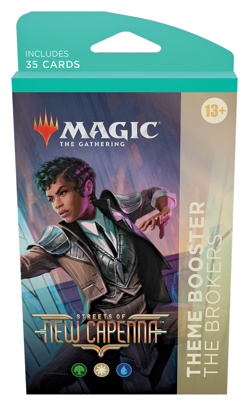 Streets of New Capenna Theme Booster - The Brokers (Green-White-Blue)