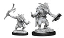 Magic the Gathering Unpainted Miniatures: Goblin Guide & Goblin Bushwhacker