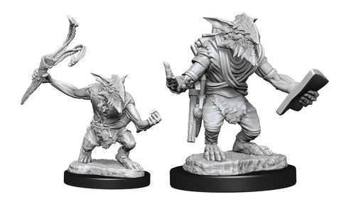 Magic the Gathering Unpainted Miniatures: Goblin Guide & Goblin Bushwhacker