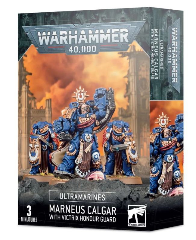 Warhammer 40K: Ultramarines - Marneus Calgar with Victrix Honour