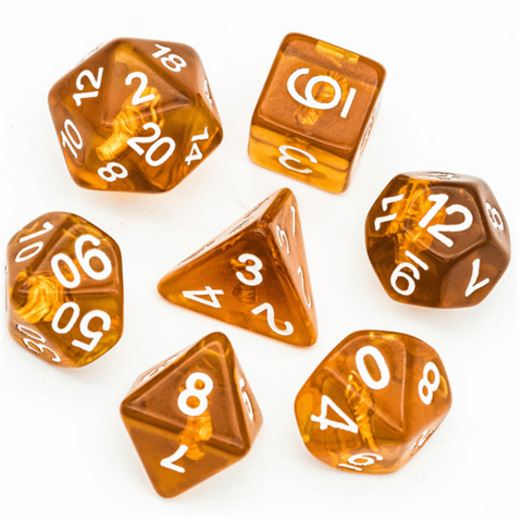 Resin RPG Dice Set - Monk's Fist Class