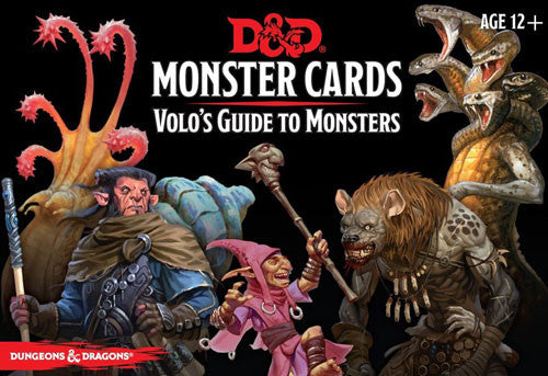 Dungeon & Dragons 5th Edition: Monster Cards - Volo's Guide to Monsters Deck