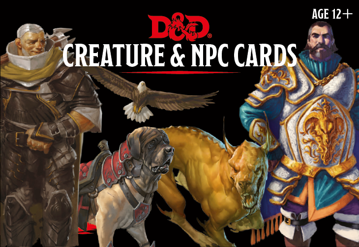 Dungeons & Dragons 5th Edition: Creature & NPC Card Deck