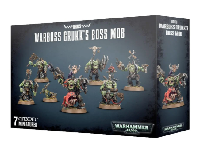 Warhammer 40K: Orks - Warboss Grukk's Boss Mob