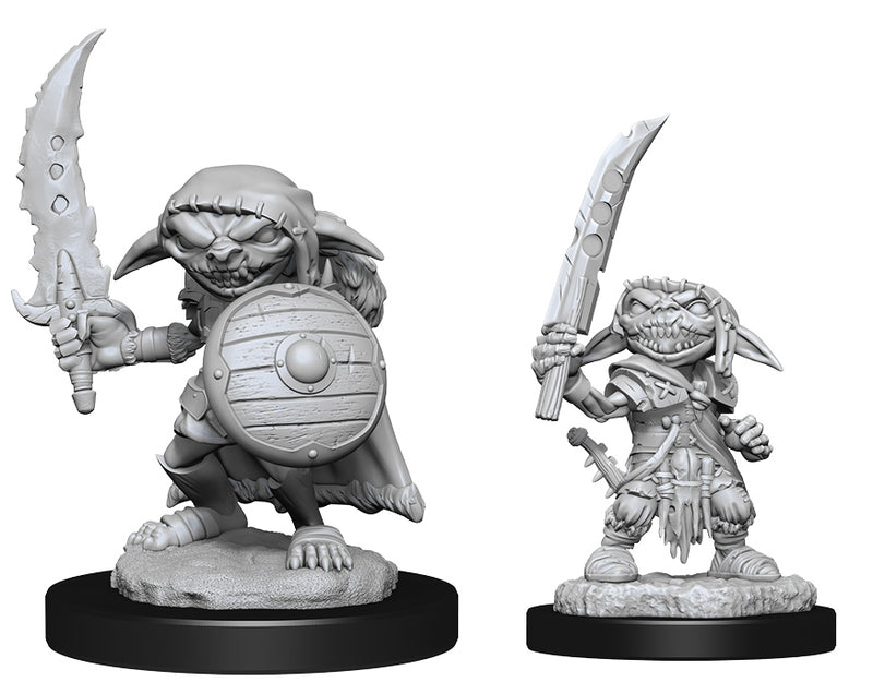 Pathfinder Battles Deep Cuts Unpainted Miniatures: Male Goblin Fighter