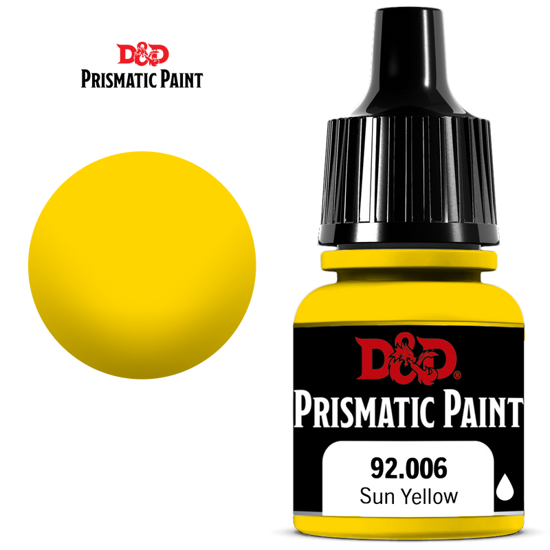 D&D Prismatic Paint: Sun Yellow 92.006