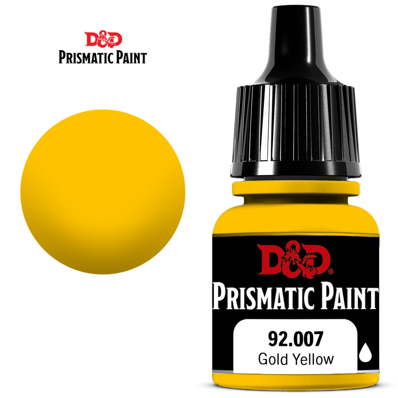 D&D Prismatic Paint: Gold Yellow 92.007