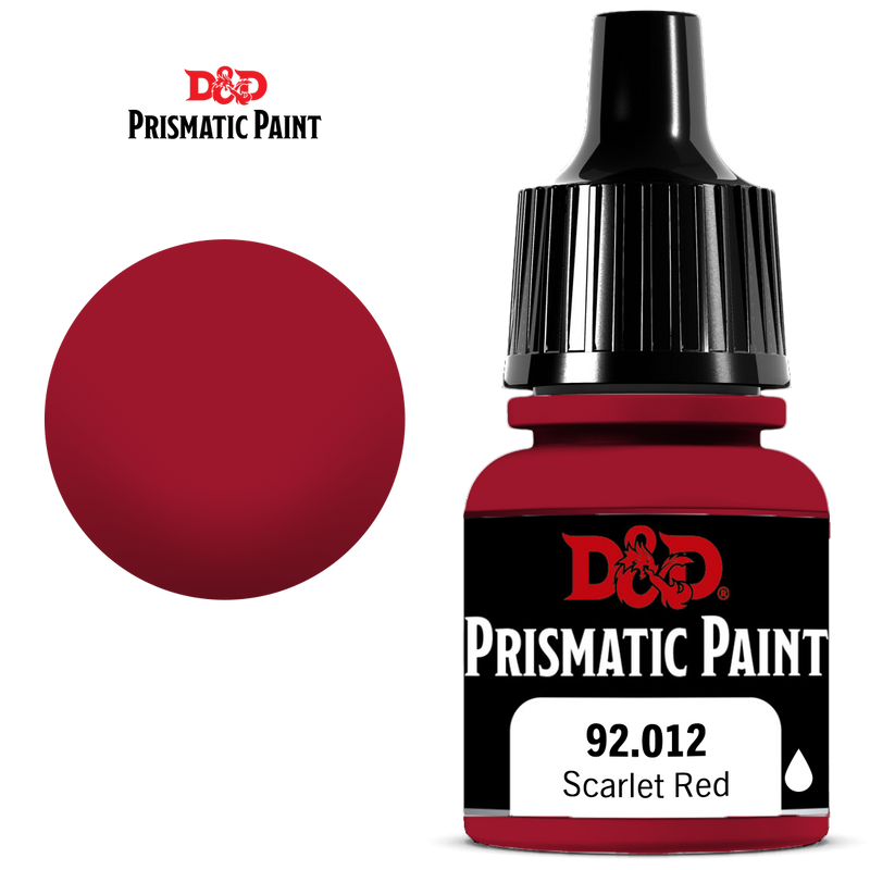 D&D Prismatic Paint: Scarlet Red 92.012