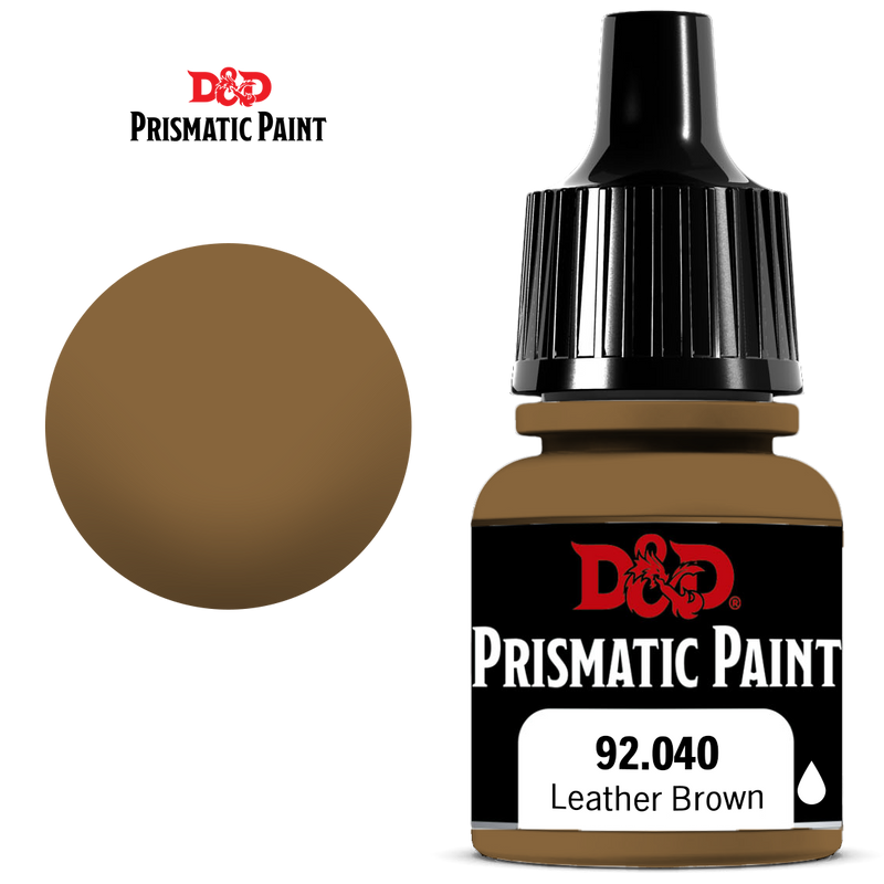 D&D Prismatic Paint: Leather Brown 92.040