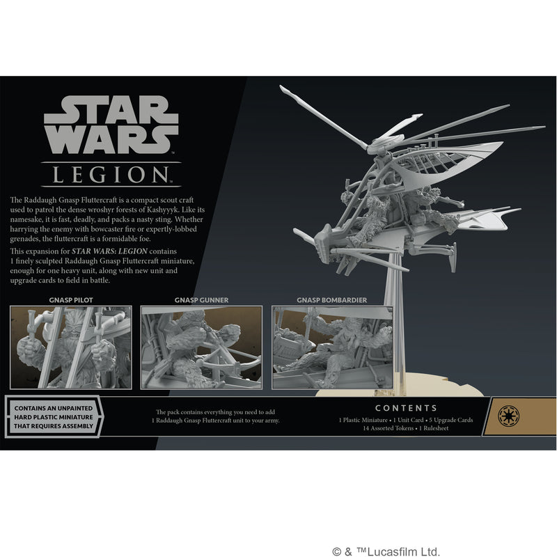 Star Wars Legion - Raddaugh Gnasp Fluttercraft