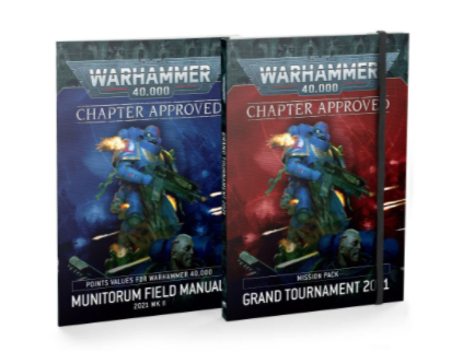 Warhammer 40K: Chapter Approved - Grand Tournament Mission Pack and Munitorum Field Manual 2021 MkII