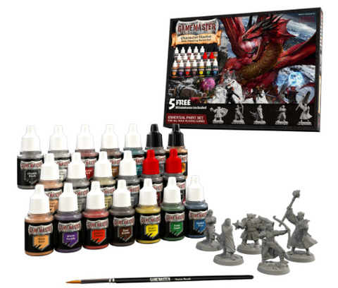 Gamemaster Paints: Character Starter Paint Set