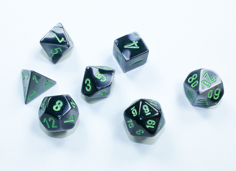 Mini 7 Set: Gemini - Black Grey/ Green