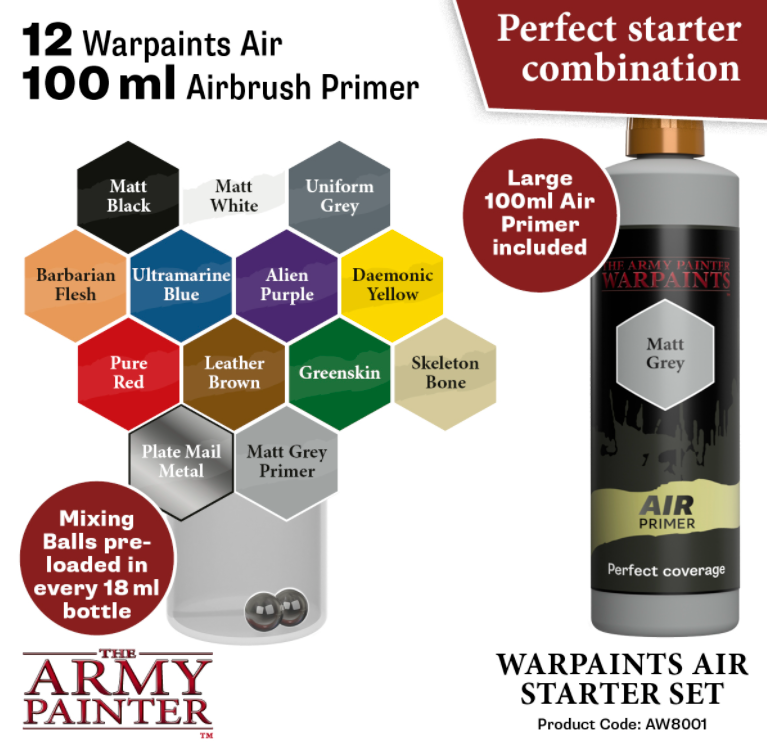 The Army Painter: Warpaints Air Starter Set