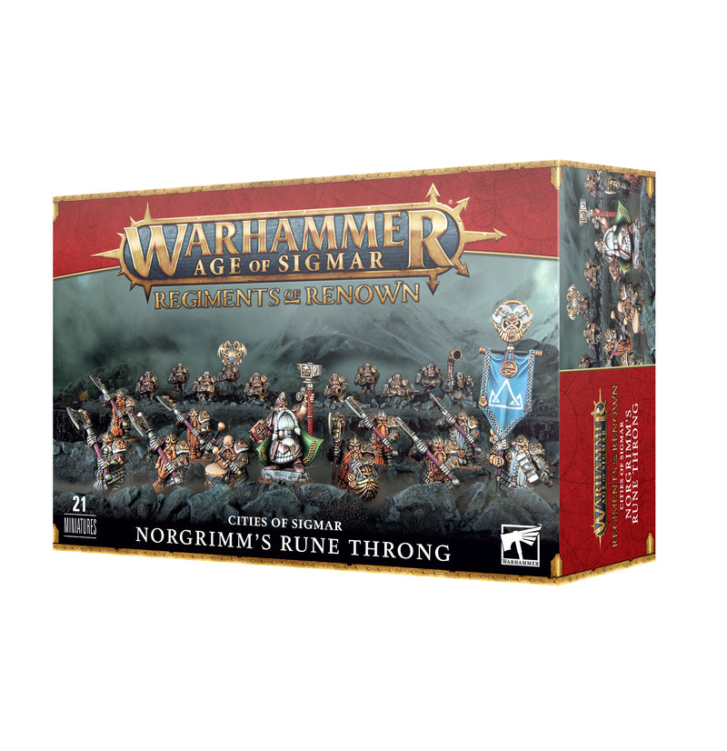 Age of Sigmar: Cities of Sigmar - Norgrim's Rune Throng