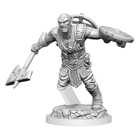 D&D Nolzur's Marvelous Miniatures: Earth Genasi Fighter