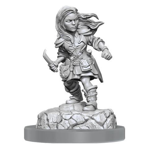 D&D Nolzur's Marvelous Miniatures: Halfling Rogue Female