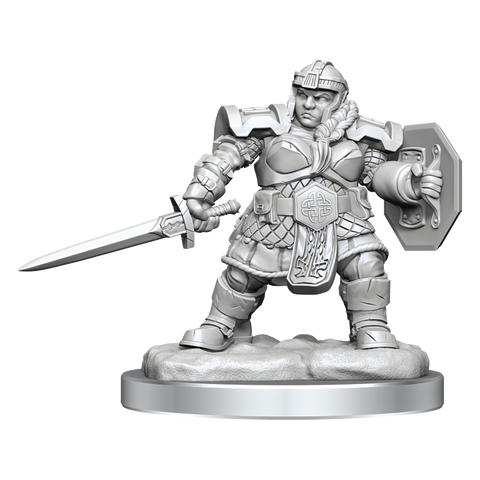 D&D Nolzur's Marvelous Miniatures: Dwarf Fighter Female