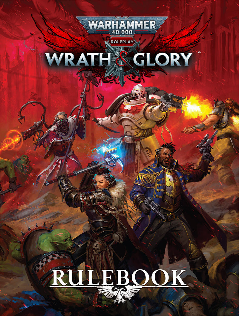 Warhammer 40K Wrath & Glory RPG: Core Rulebook, Revised Edition (Hardcover)