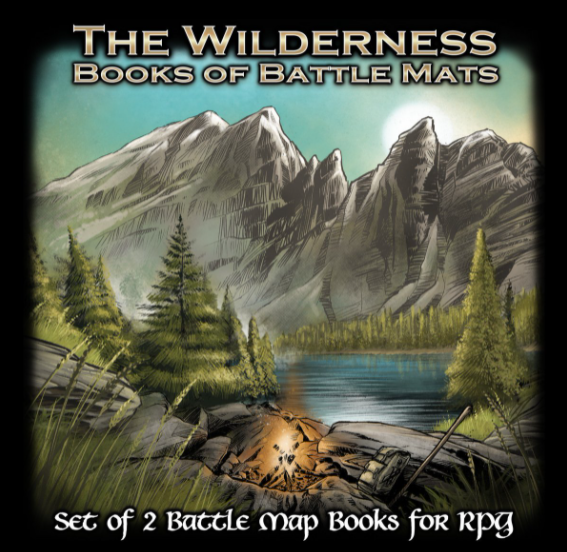 Battle Mats: Wilderness Book of Battle Mats