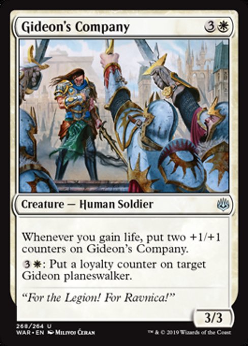 Gideon's Company [War of the Spark]