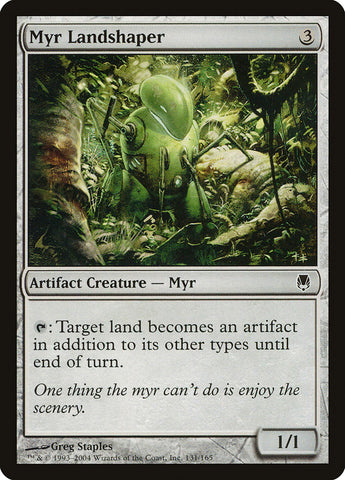 Myr Landshaper [Darksteel], MTG Single - Gamers Grove
