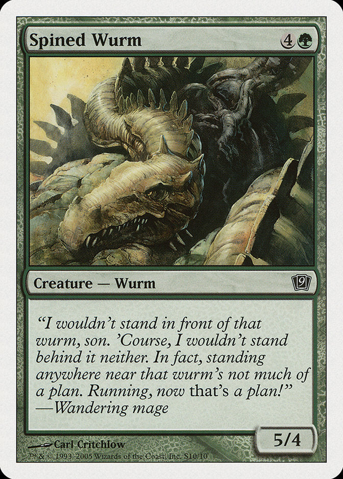 Spined Wurm [Ninth Edition], MTG Single - Gamers Grove