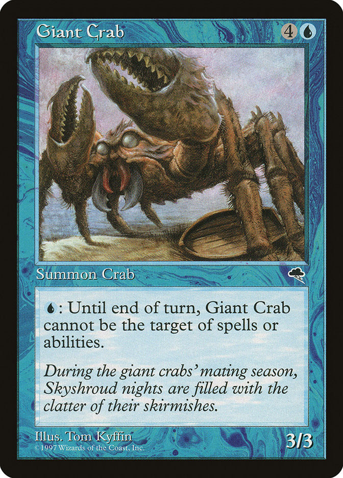 Giant Crab [Tempest], MTG Single - Gamers Grove