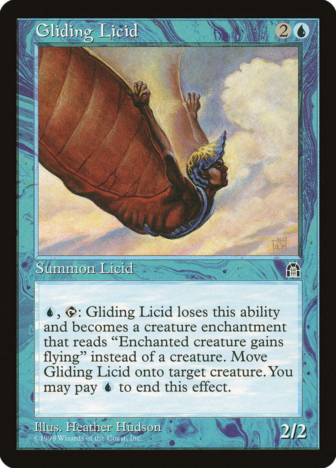 Gliding Licid [Stronghold], MTG Single - Gamers Grove